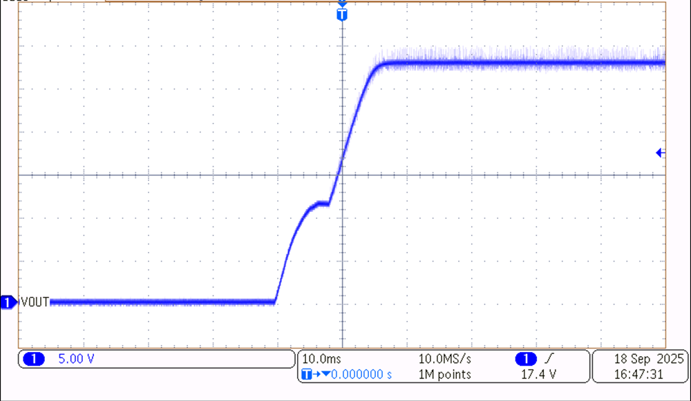 TPS7H5030EVM 14V 負(fù)載啟動(dòng)