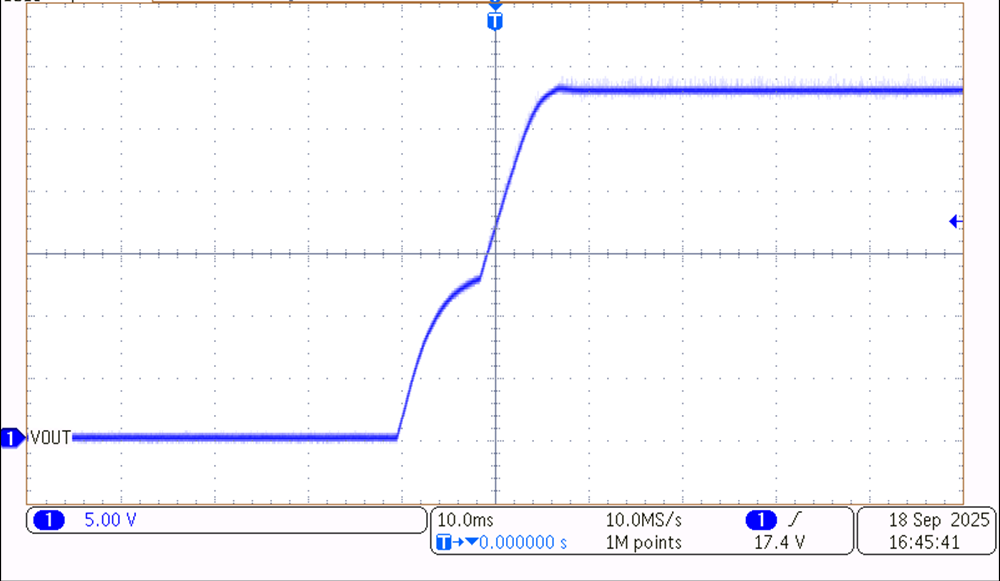 TPS7H5030EVM 14V 空載啟動(dòng)